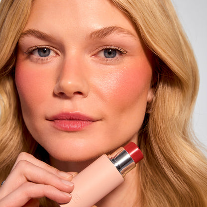 DEEPCHERRYBLUSH-1 women holding deep cherry