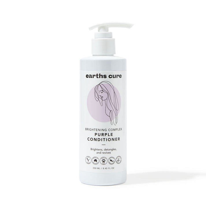 Natural Purple Conditioner for Gray Hair EarthsCure